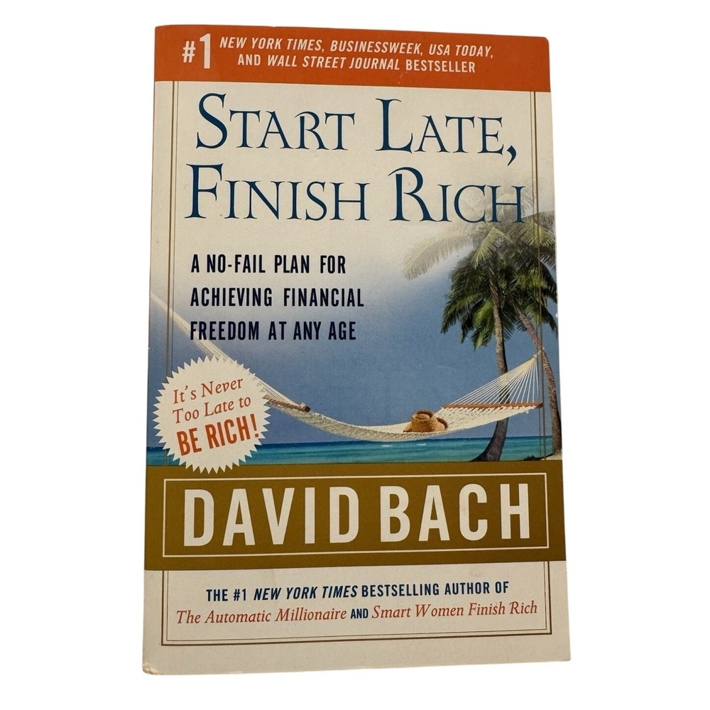 Start Late Finish Rich David Bach Financial Freedom Personal Finance Book PB
